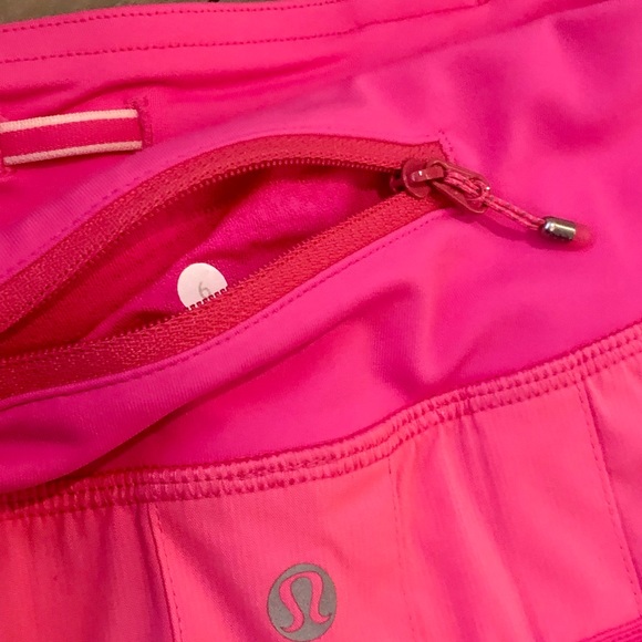 NWT Lululemon 6 Pace Setter Skirt RARE Pinkalicious Hot Pink Rear Pleats - Picture 12 of 15